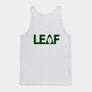 Leaf Creative Design Tank Top